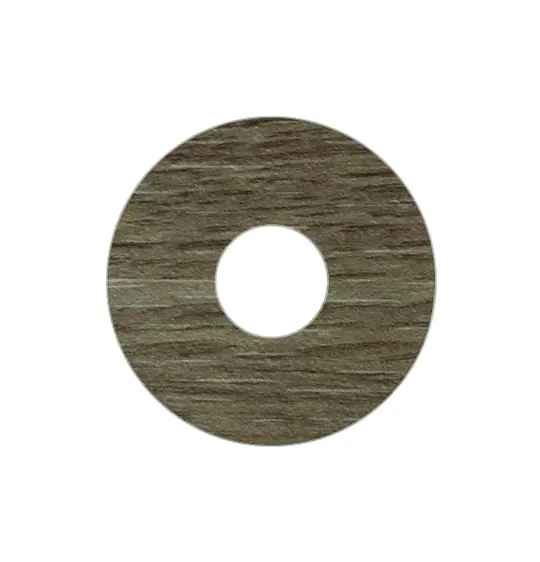 Oak Grey LD17 Self Adhesive Paper Pipe Roses Pack of 2