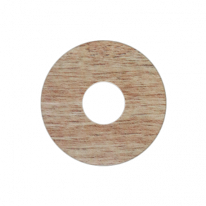 Natural Chestnut LD2 Self Adhesive Paper Pipe Covers Pack of 2