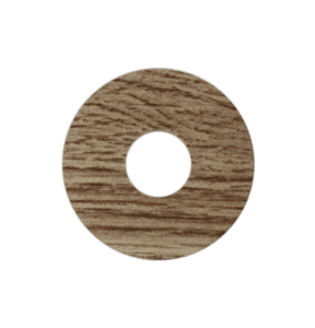 Washed Oak LD21 Self Adhesive Paper Pipe Roses Pack of 2