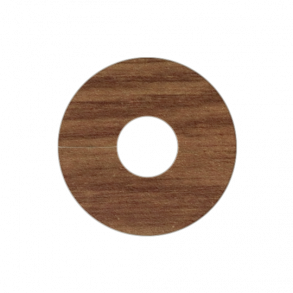 Oak Brown LD3 Self Adhesive Paper Pipe Covers Pack of 2