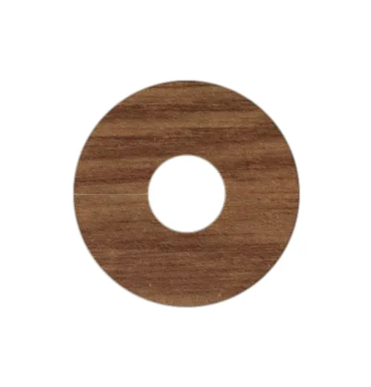 Oak Brown LD3 Self Adhesive Paper Pipe Covers Pack of 2