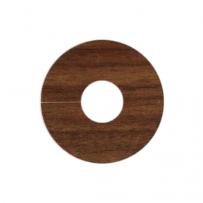 Walnut LD5 Self Adhesive Paper Pipe Covers Pack of 2
