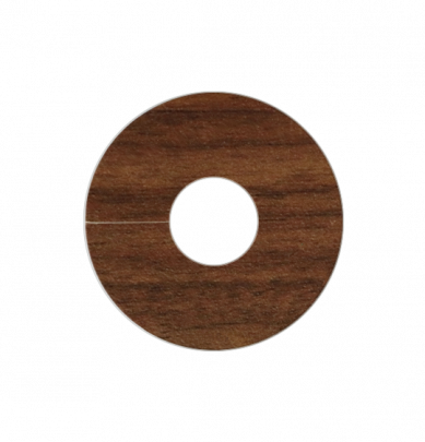 Walnut LD5 Self Adhesive Paper Pipe Covers Pack of 2