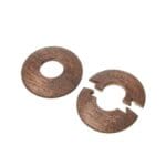Latte Solid Wood Radiator Pipe Rose Cover