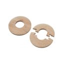 Unfinished Oak Solid Wood Radiator Pipe Covers