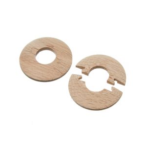 Unfinished Oak Solid Wood Radiator Pipe Covers
