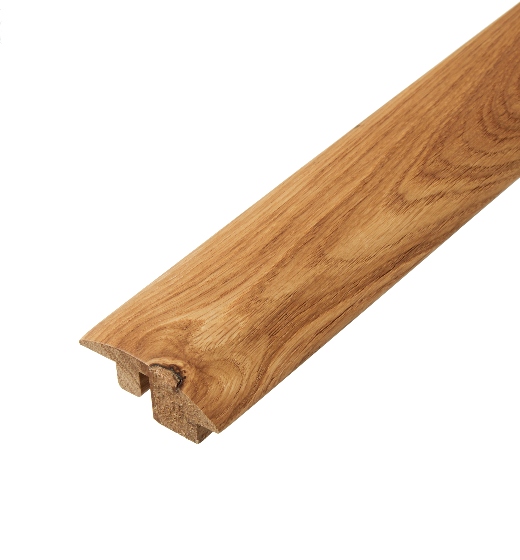 Lacquered Oak Solid Oak Semi Ramp Profile