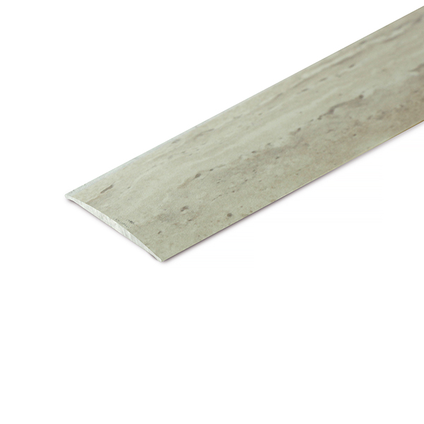 White Quartz TA53 Aluminium Self Adhesive Flat Door Bar