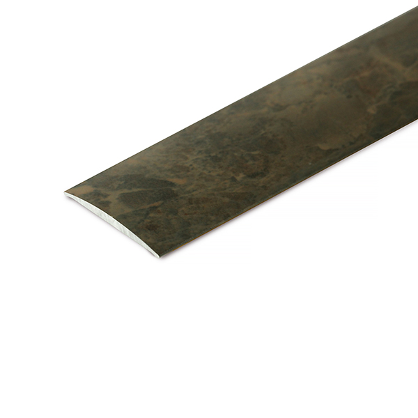 Brown Quartz TA63 Aluminium Self Adhesive Flat Door Bar