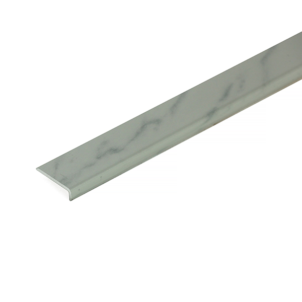 Grey Marble TA66 Aluminium Self Adhesive L-Shape Nosing