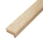 Unfinished Solid Oak Flush Fit ‘A’ Stair Nosing with Stain 1.2m
