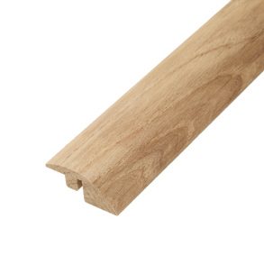 Unfinished Solid Oak Ramp Profile with Stain 0.9m