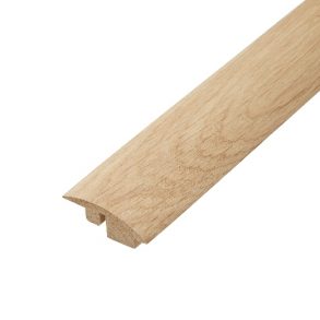 Unfinished Solid Oak Semi Ramp Profile with Stain 0.9m