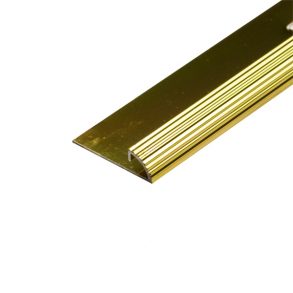 Gold Aluminium Carpet Tile Edge