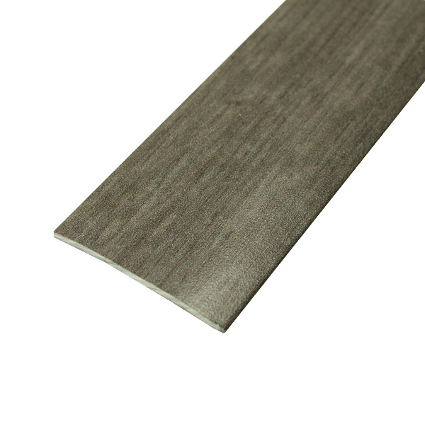 Grey Oak AD35 Flat Door Bar 37mm Self Adhesive