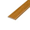 Lacquered Solid Oak Flat Door Bar