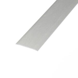 Brushed Aluminium SA70 Self Adhesive Vinyl Flat Door Bar