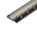 Silver Aluminium Single Naplock
