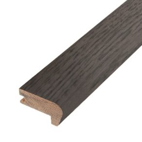 Stone Grey Solid Oak Flush Fit Stair Nosing A
