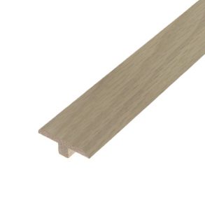 Antique White Solid Oak T Bar