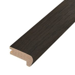 Cedar Brown Solid Oak Flush Fit Stair Nosing B