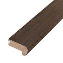 Coffee Solid Oak Flush Fit Stair Nosing B
