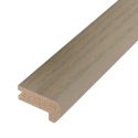 Earth Grey Solid Oak Flush Fit Stair Nosing B