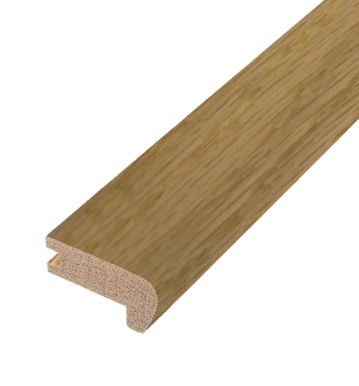 Invisible Solid Oak Flush Fit Stair Nosing B