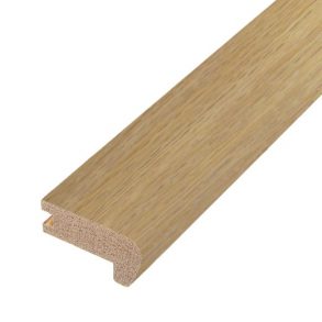 Unfinished Solid Oak Flush Fit Stair Nosing B
