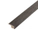 Stone Grey Solid Oak End Bar