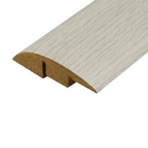 White Brushed LD6 Laminate Ramp Profile (ORIGINAL)