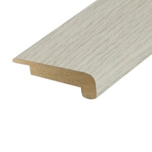 White Brushed LD6 Laminate Stair Nosing (ORIGINAL)