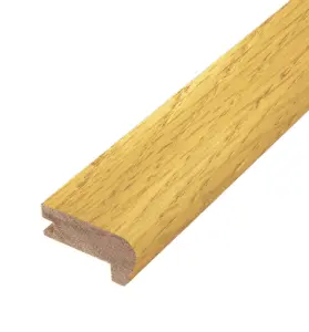 Cashmere Solid Oak Flush Fit Stair Nosing A