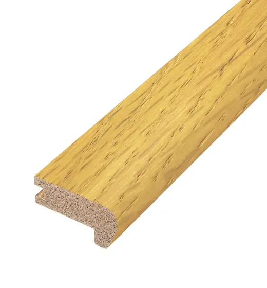 Cashmere Solid Oak Flush Fit Stair Nosing B