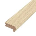 Harbour Grey Solid Oak Flush Fit Stair Nosing A