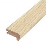 Harbour Grey Solid Oak Flush Fit Stair Nosing A