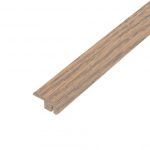 Pewter Grey Solid Oak End Bar