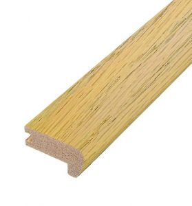 Seashell Solid Oak Flush Fit Stair Nosing B