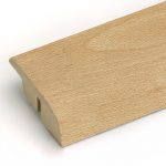 FC17 Natural Beech Laminate Flooring End Profile