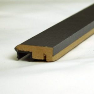 FC38 Black Laminate End Profile