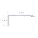 Vinyl Self Adhesive L-Shape Nosing 18mm