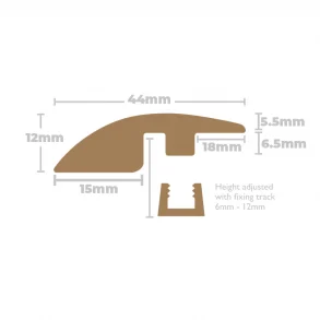 Laminate Flooring Ramp Profile