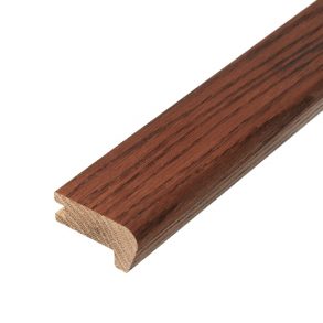 Jatoba Stain Solid Oak Flush Fit 'B' Stair Nosing